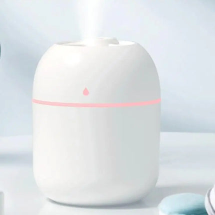 250ML USB Mini Air Humidifier Aroma Essential Oil Diffuser For Home Car Ultrasonic Mute Mist Maker Diffuser with LED Color Lamp