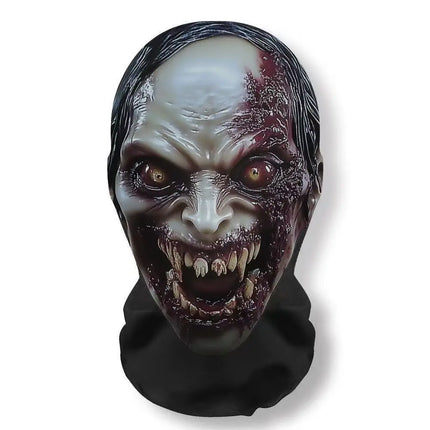 Halloween carnival funny headgear cosplay costume, comical wig mask prank props, party decoration creative headpiece