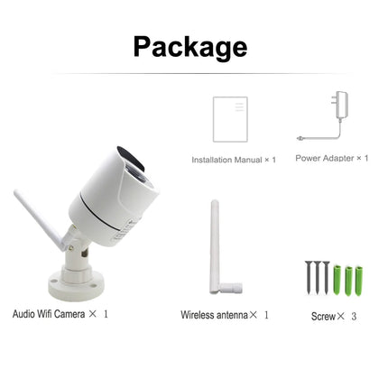 JIENUO Wireless IP Camera 5MP HD Audio Cctv Security Outdoor Waterproof 1080P Night Vision Surveillance Onvif Wifi Home Cam RTSP