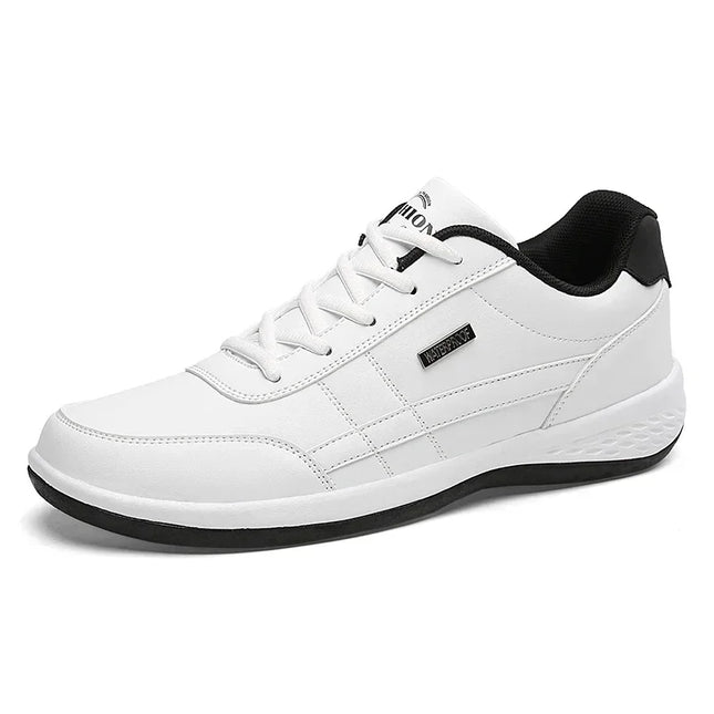 Shoes for Lace Up Footwear Vulcanized Men Leather Sneaker Waterproof Casual Comfortable Men's Sneaker - product image 7