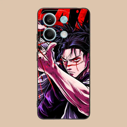 Jujutsu Kaisen Choso Mobile Phone Case for POCO M7 M6 M5 M4 M3 X7 X6 X5 X4 X3 Pro GT 5G Colour Printing Cover Smartphone Luxury