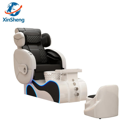 XinSheng Pedicure Chair Salon Chairs SPA Furniture Back Massage Chair Pedicure Stool Nail Sofa Couch Foot Bath Foot Soaking