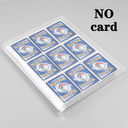9 Pocket 540 Cards Collection Album Holder Binder Folder Fit For Pokemon YuGiOh TCG Game Sports Football Anime Card Storage