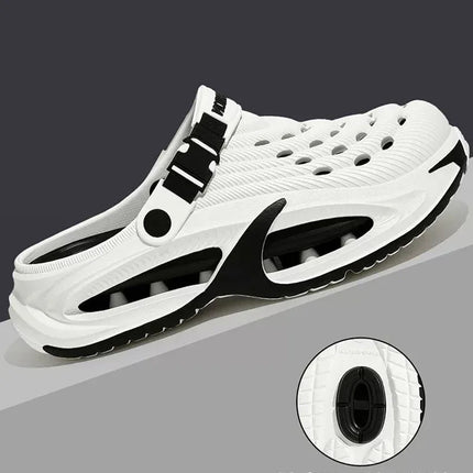 Outdoor Beach Thick Bottom Sandals Men 2026 Summer Eva Soft Sole Platform Clogs Men Comfortable Non Slip Sport Sandals Couple