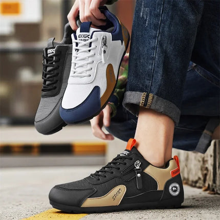 Men's PU Leather Casual Sneakers - image 6