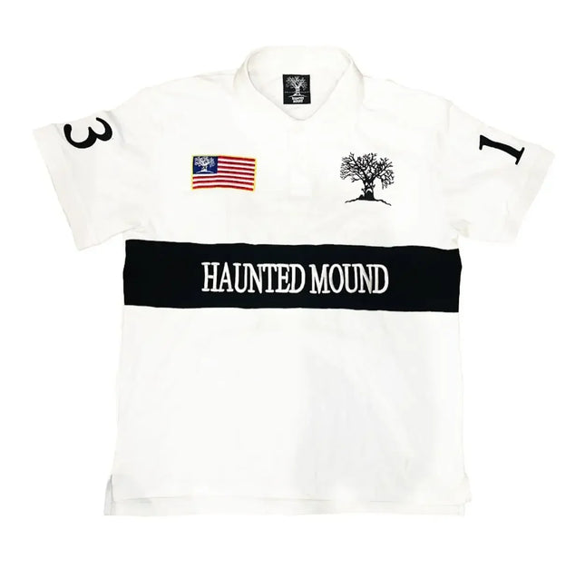 Peace Flag America Retro Polo-Shirt Y2k Streetwear Buchstaben Stickerei Revers-Shirt Lässiges Kurzarm-Jersey Hip Hop Herrenbekleidung