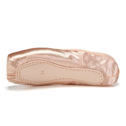 Child And Adult Ballet Dance Shoes Girls Ballet Pointe Shoes Professional With Ribbons Shoes Series Classic Woman Ballet Shoes