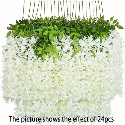 Hanging Flower Vines - artificial flowers for wall (photo 14 of 19)