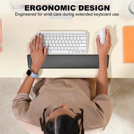 Keyboard Wrist Rest Memory Foam Ergonomic Wrist Rest Keyboard Wrist Pad for Office Home
