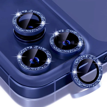 Camera Lens Protector For iPhone 17 Pro Max 17Air 17Pro 15 16 Pro Max Diamond Metal Protective Glass For iPhone 14 15 Plus Lens