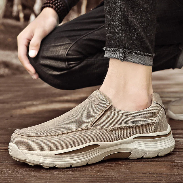Men's Lightweight Canvas Loafers for Outdoor Hiking Camping Casual Sports Running Jogging Shoes Size - product image 2