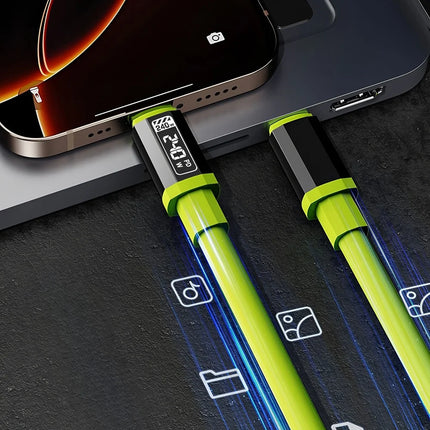 240W USB USB-C Fast Charge Cable USB To USB-C Data Cable USB-C Super Fast Charging Date Wire For iPhone Samsung - product ima
