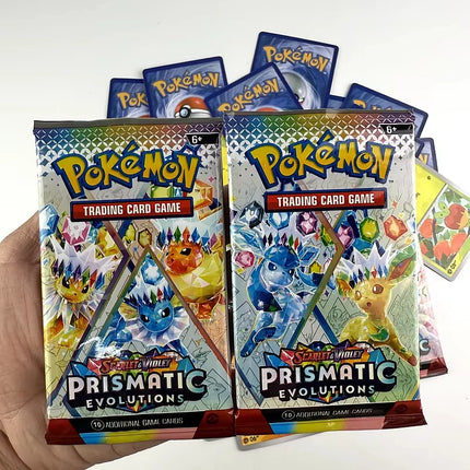 10/40 Pcs Pokemon Card Prismatic 151 Evolutions English Booster Battle Pokemon Card Game Carte Trading Collection Cards