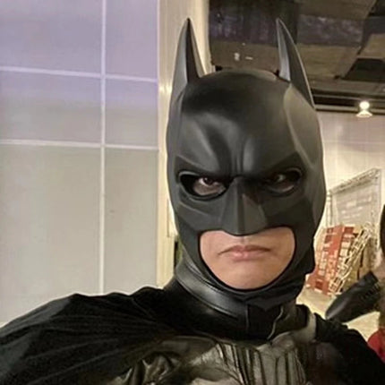 Mask for Men Anime Bat Mask Headgear Latex Material Cosplay Headgear Halloween Night Dance Party Adult Masquerade Mask Latex