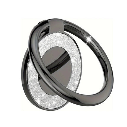Fashion Bling Finger Ring Phone Holder Back Sticker Stand Mobile Phone Accessories Portable Ring Bracket for Xiaomi iPhone 14 15