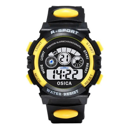 Children Watch Kids Sport Watches Silicone Strap Waterproof LED Digital Watch For Kid Children Student Girl Boy Wristwatch Clock