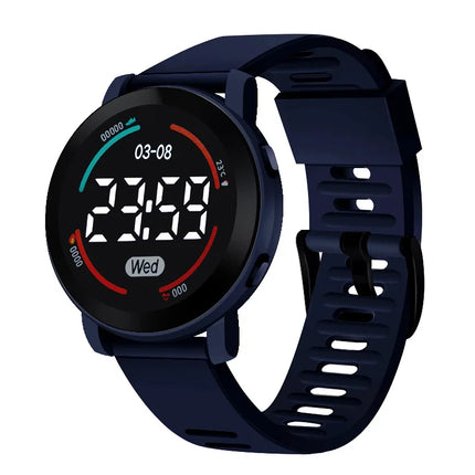 LED Digital Kids Watches Luminous Waterproof Sport Children Watch Silicone Strap Electronic Wrist Watch For Boys Gril Reloj Niño
