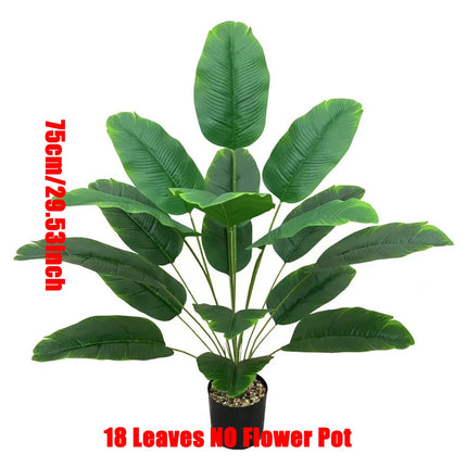 Extra-Large Artificial Banana Leaf - image 8
