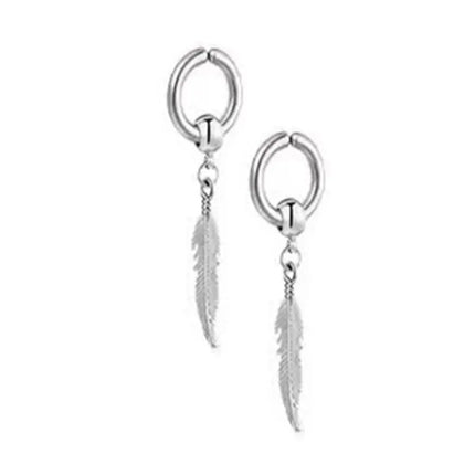 24 piece fashionable punk style 304 stainless steel ear clip set, can be given as a gift to friends