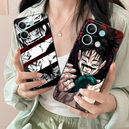 Jujutsu Kaisen Choso Mobile Phone Case for Xiaomi Redmi 15 14 13 12 A5 3 2 1 C Plus 4G 5G Colour Printing Cover Cover Smartphone