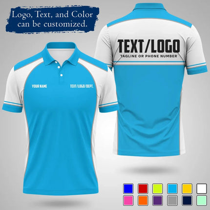 Personalized Team Polo Shirt Customizable Diy Name Logo Men Women Short Sleeve New Design Jersey Summer Daily Sports Uniforms