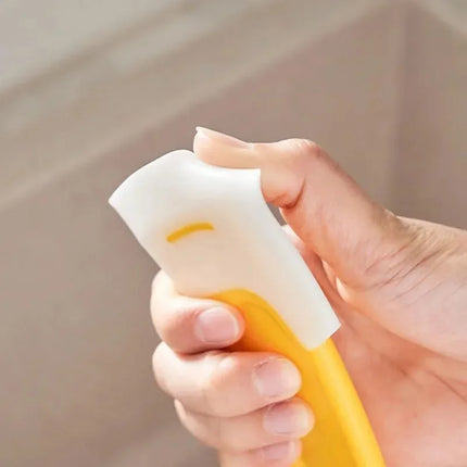 Cleaning Spatula Kitchen Scraper Soft Blade Scraper Brush Dirty Pan Pot Dishes Cleaner Tools Cooking Baking Tool - product im
