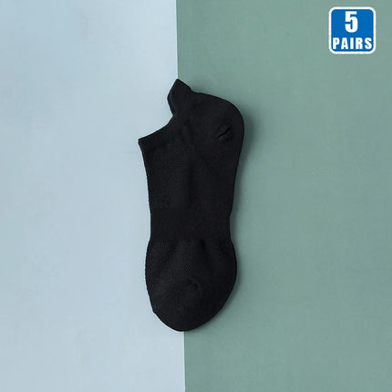 5 Pairs Women Cotton Socks Short Crew Ankle High Quality Breathable Summer Compression Casual Fashion Low-Cut Sock for Female