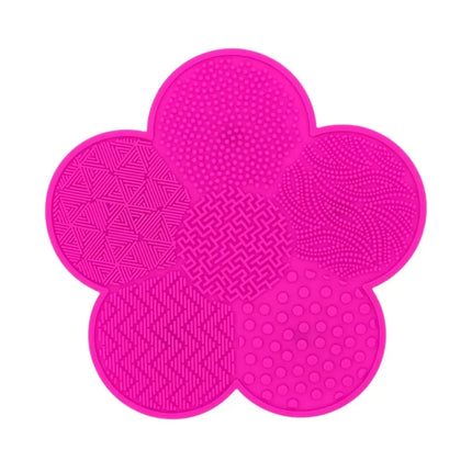 Silicone Makeup Brush Cleaner Folding Powder Puff Cleaning Bowl Eyeshadow Brushes Washing Soft Mat Beauty Tools Scrubber Box