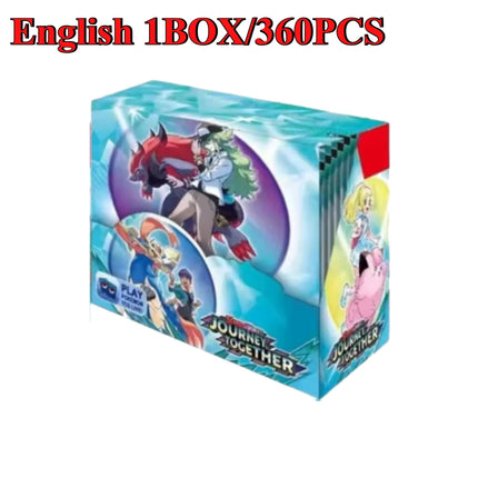 90/360PCS Pokémon Card Packs 151， ASCENDED HEROES 。Evolutions,PALDEAN FATES,English Reinforcement,Battle Transaction Card Gift