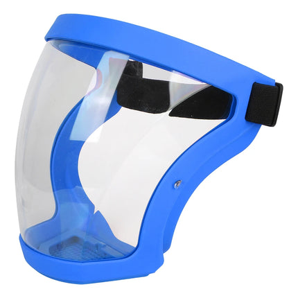 Full Face Shield Protection Face Cover Oil-splash Proof Mask With Filters Motorcycle Bicycle Cycling Dusting Mask Kitchen Tool