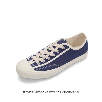Japan Okayama Japanese canvas shoes men and women Yamamoto style retro Kurume vintage vulcanized shoes