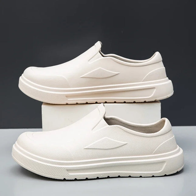 Men's Chef Shoes Anti Slip Oil Resistant Dirt Resistant Kitchen Shoes Work Shoes Quick Drying Rain - view 7