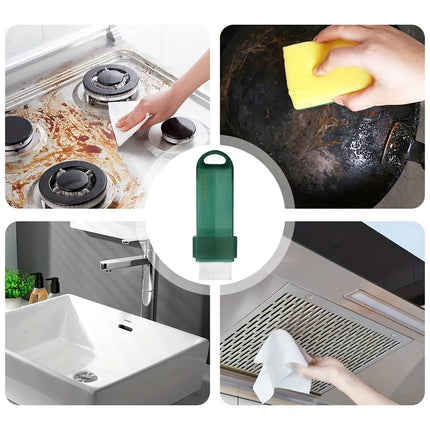 1pc Reusable Stain Remover Eraser Kitchen Faucet Lime Eraser Bathroom Glass Stains Rust Remover Cleaning Supplies - product i