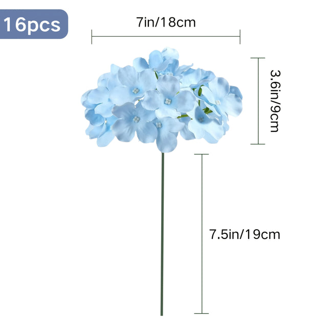Hydrangea Flowers - artificial flowers for bouquets (photo 7 of 7)