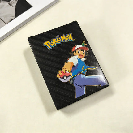 55pc English card Charizard Gold Foil Cards Golden Letters English Spanish Game Card Metalicas Vmax Gx Series Gift