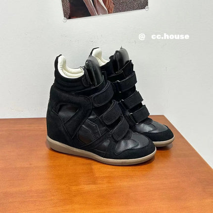 2026New Women's Shoes 7cm Inner Height-increasing Sport Shoes Fashion High-top Casual Shoes Women's Sneakers Zapatillas De Mujer