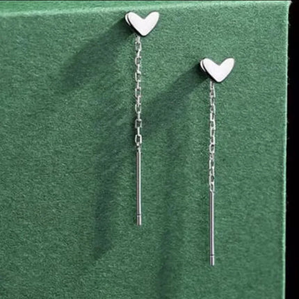 French Luxury Sweet Romantic Long Zircon Tassel Twisted Earrings for Women Temperament Wedding  Banquet Jewelry Gift