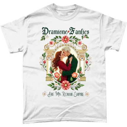 Dramione Fanfics Are My Roman Empire Cotton T-Shirt Booktok Era Manacled Fans Fanfiction Reader Book Lover Gift Bookish Shirt