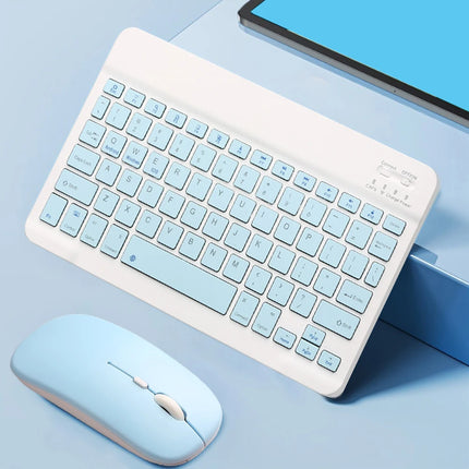 Bluetooth-compatible Keyboard And Mouse For Ipad Xiaomi Tablet Mini Wireless Rechargeable Keyboard For Android Ios - product