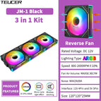 Teucer JM-1-R-BK / WHITE / A-RGB