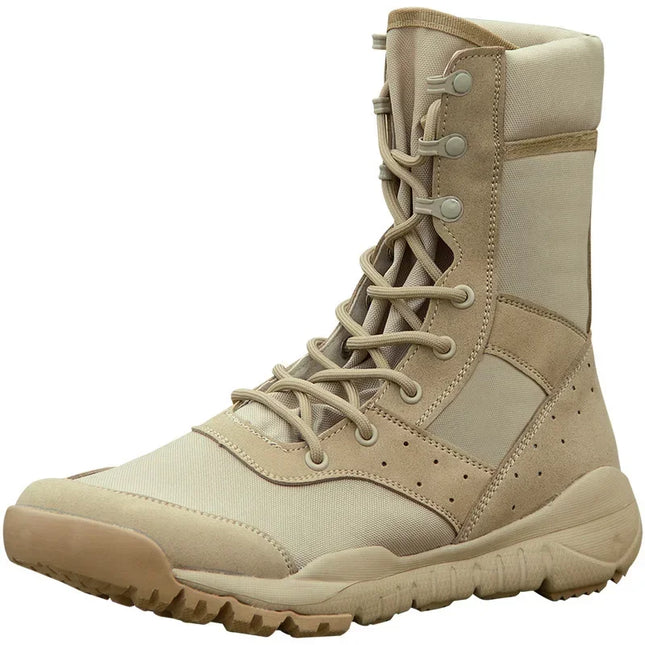 New 35-47 Size Men Women Ultrallight Outdoor Climbing Shoes Tactical Training  Boots Summer Breathable Mesh Hiking Desert Boot