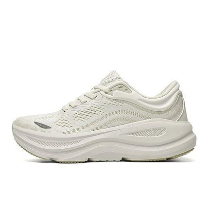 ArfaStep Men Women Gray Mesh Running Shoes Thick Cushioning Sole Breathable Sports Sneakers for Jogging Gym Training