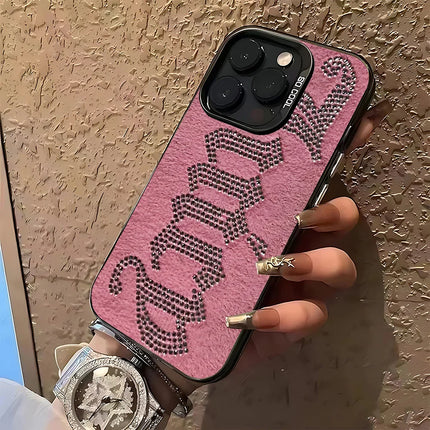 Cool J-JuicysS Couture Pattern Phone Case For iPhone 17 16 15 14 13 12 11 Pro Max XR XS MAX 7 8 PLUS MINI INS Anti Fall Cover