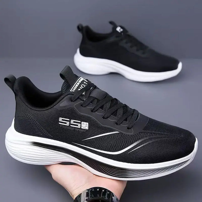Breathable Mesh Men Shoes Lightweight Casual Sneakers Non Slip Soft Sole Running Shoes for Men Spring - product image 2