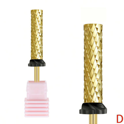 1 Pc 24mm Tungsten Steel Nail Drill Bit Extra Long Cuticle Cutter Fast Removal Polishing Tool for Nail Art And Skin Care