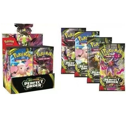 360Pcs Pokemon Card MEGA EVOLUTION Perfect Order 151 Surging Pokémon Cards Game English Booster Battle Transaction Card Gift
