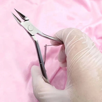Cuticle Nippers Nail Manicure Cuticle Scissors Clippers Trimmer Dead Skin Remover Pedicure Stainless Steel Cutters Tool