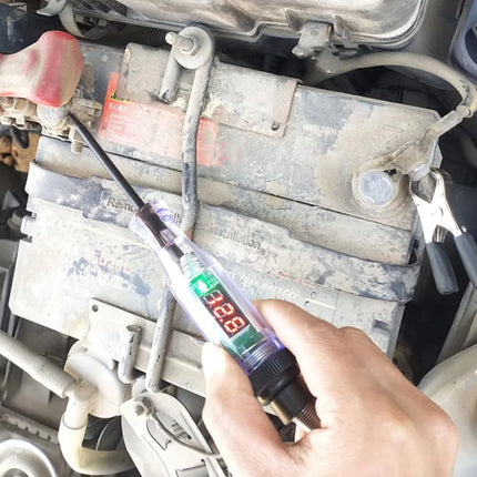 Car Truck Voltage Circuit Tester Auto Car Diagnostic Probe Test Pen Light Bulb Electric Measuring Pen Repair Tools - product