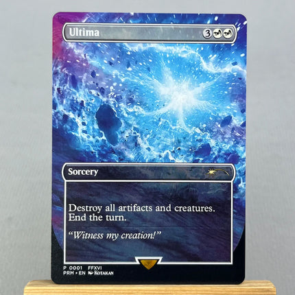 FIN PSS5 FCA HOLO14-001 Tcg proxy magical cards Sephiroth, Fabled SOLDIER Vivi Ornitier Cloud, Midgar Mercenary gathering