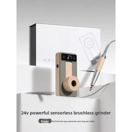 Nail polisher nail remover brushless nail shop special new electric silent power storage professional to remove dead skin